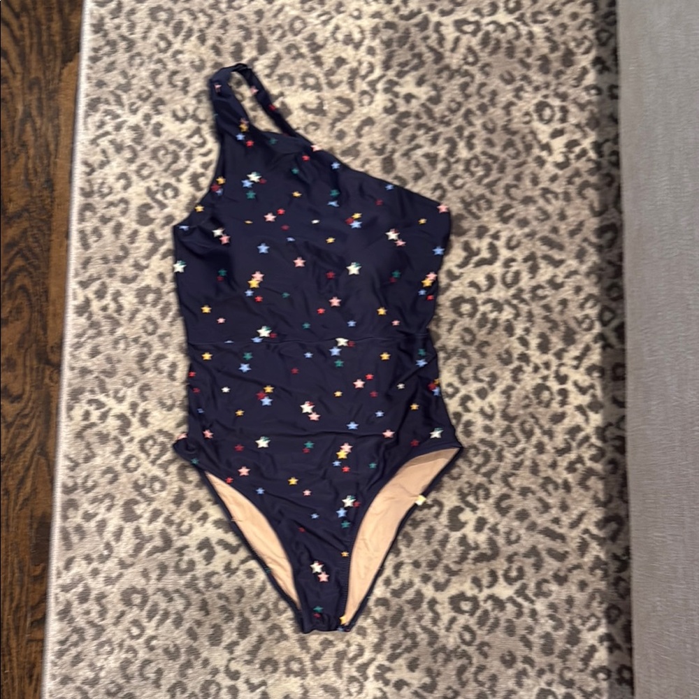 Summersalt Sidestroke One-Shoulder Star Swimsuit one piece 8